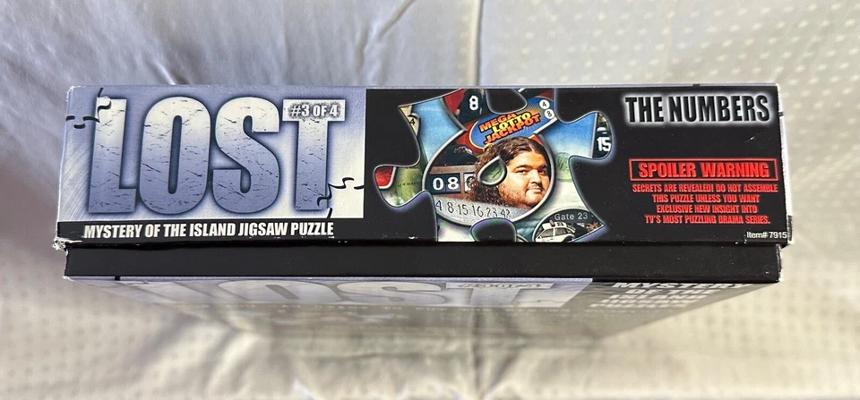 2006 JIGSAW PUZZLE COMPLETE TV Show LOST # 3 of 4 THE NUMBERS - 1000 Pc  # 7915 - Image 4 of 4