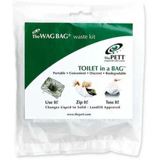Cleanwaste GO Anywhere Toilet Kits Pack of 100