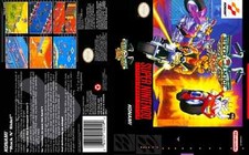 Biker Mice from Mars SNES scatola + cover art solo lavoro (no gioco)