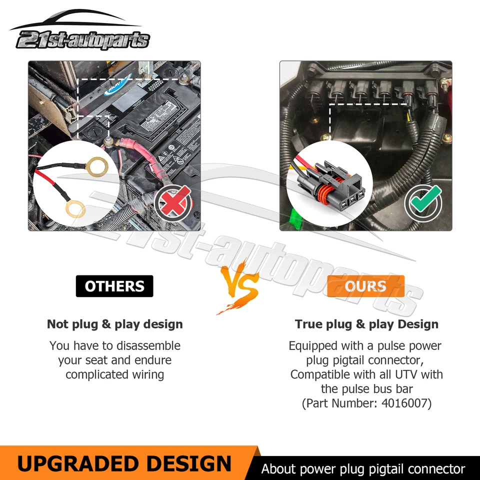 Soportes de techo de barra de luz LED curva de 32" enchufe para 21+ Polaris RZR Trail 900 S 1000 Foto 2 de 4
