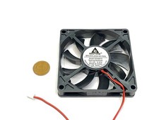 Computer Fan 12V 8015 2Pin 80mm x 15mm cpu Axial 8mm DC box Cooling 2 wire
