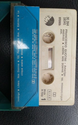 GUCCINI FRANCESCO Amerigo mc cassette k7 IN OTTIME CONDIZIONI - Foto 2 di 2