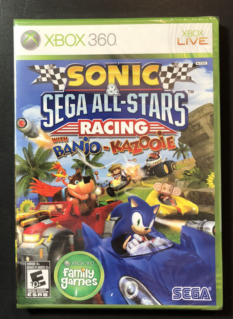 Sonic & SEGA All-Stars Racing Xbox 360 Game