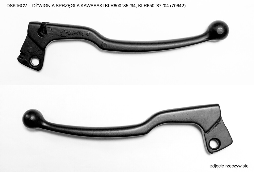Levier d'embrayage Kawasaki KLR600 KLR650 pour réparer une commande dure ou cassée