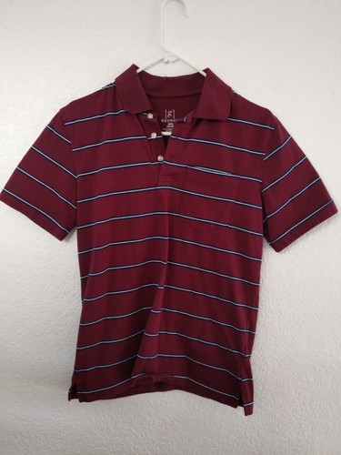 george polo shirts mens Size: S/CH Red 