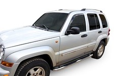 Barre Laterali Pedane Inox Jeep Cherokee 2002-2008  Spedizione Gratuita