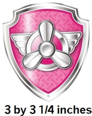 Skye Badge Wall Decal Paw Patrol Girl Pups Logo Vinyl Sticker Peel ...