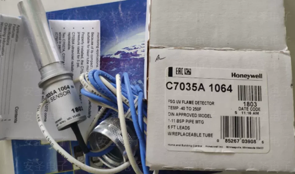 NUEVO Sensor de llama digital Honeywell C7035A 1064 Foto 2 de 4