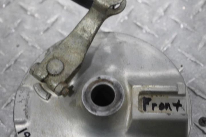 Yamaha Big Wheel 200 Bw200 1985 freno de tambor delantero --- arañazos menores Foto 4 de 4