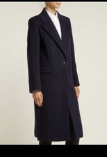 Joseph Magnus Single Breated Wool Blend Coat Us Size 8, Fr Size 40.