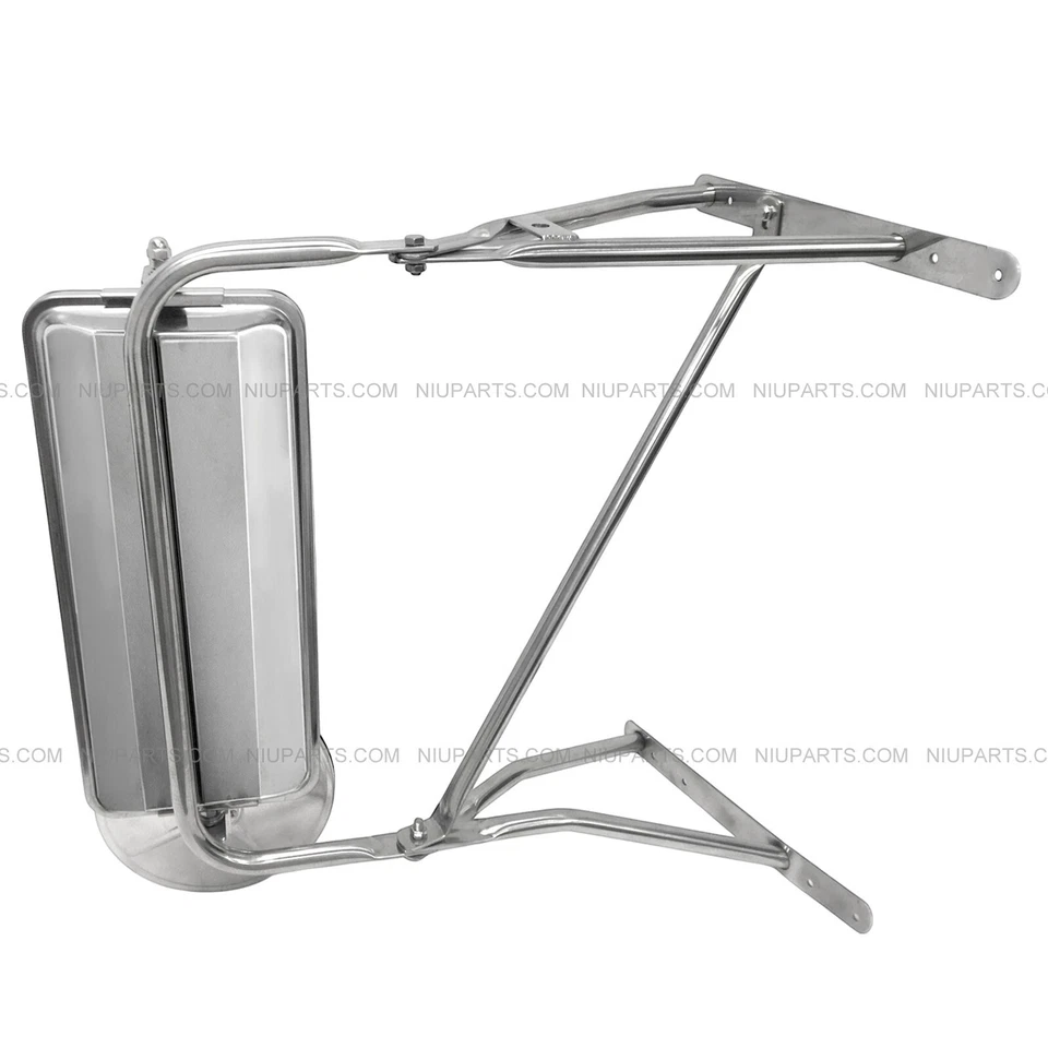 Door Mirror Stainless RH Fits Western Star 3700 3800 4800 4900 5800 5900 6900 Foto 2 de 4