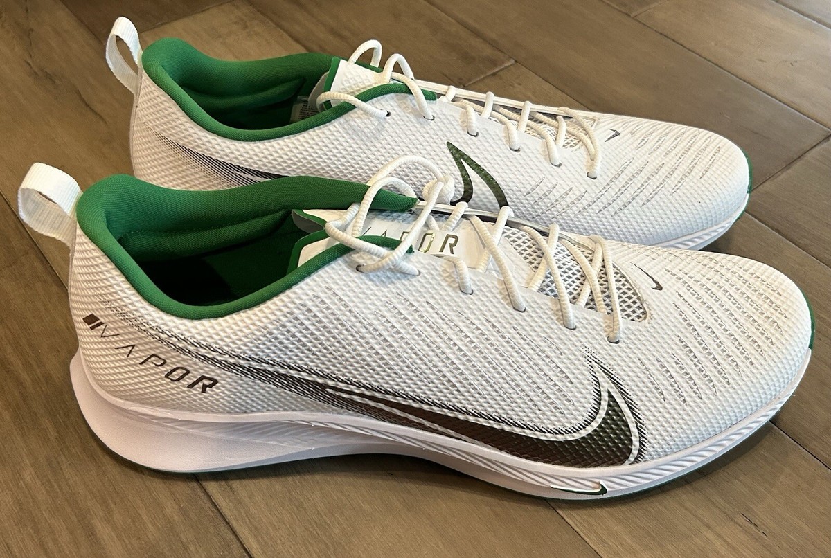 Size 16 Men’s Vapor Edge Turf Oregon Ducks PE Football Training Shoes  CV1672-100