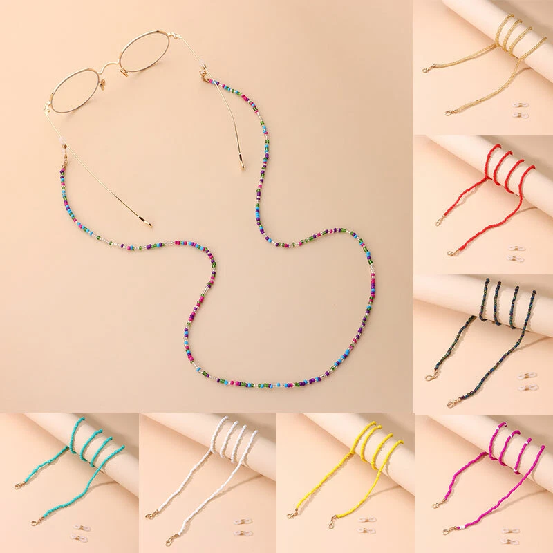 Beaded glasses deals chain diy