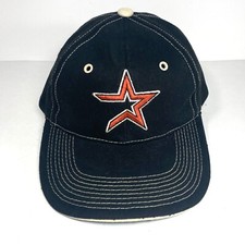 Vintage Outdoor Cap HOUSTON ASTROS Red Star Logo Black Cap Soft Hat Adjustable