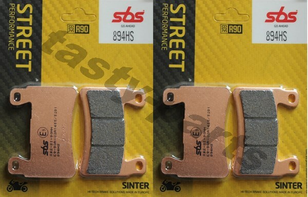 KAWASAKI ZX6R 636 Ninja 2013-2024 SBS Sintered Front Brake Pads Pad Set 894HS