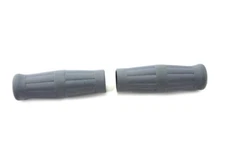 Grey Grip Set 1909 Style 1" & 1-1/8" for Harley Sportster Shovelhead Evo 1974-up