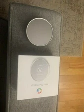 Google Nest Smart Thermostat, Snow - GA01334-US