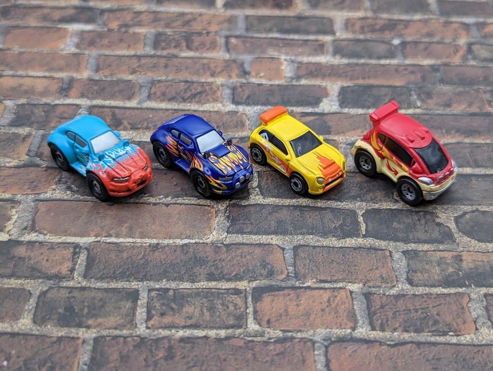 Lot of 4 Vintage Hasbro Micro Machines
