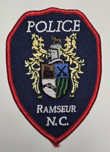 Ramseur NC Police Patch Randolph County North Carolina