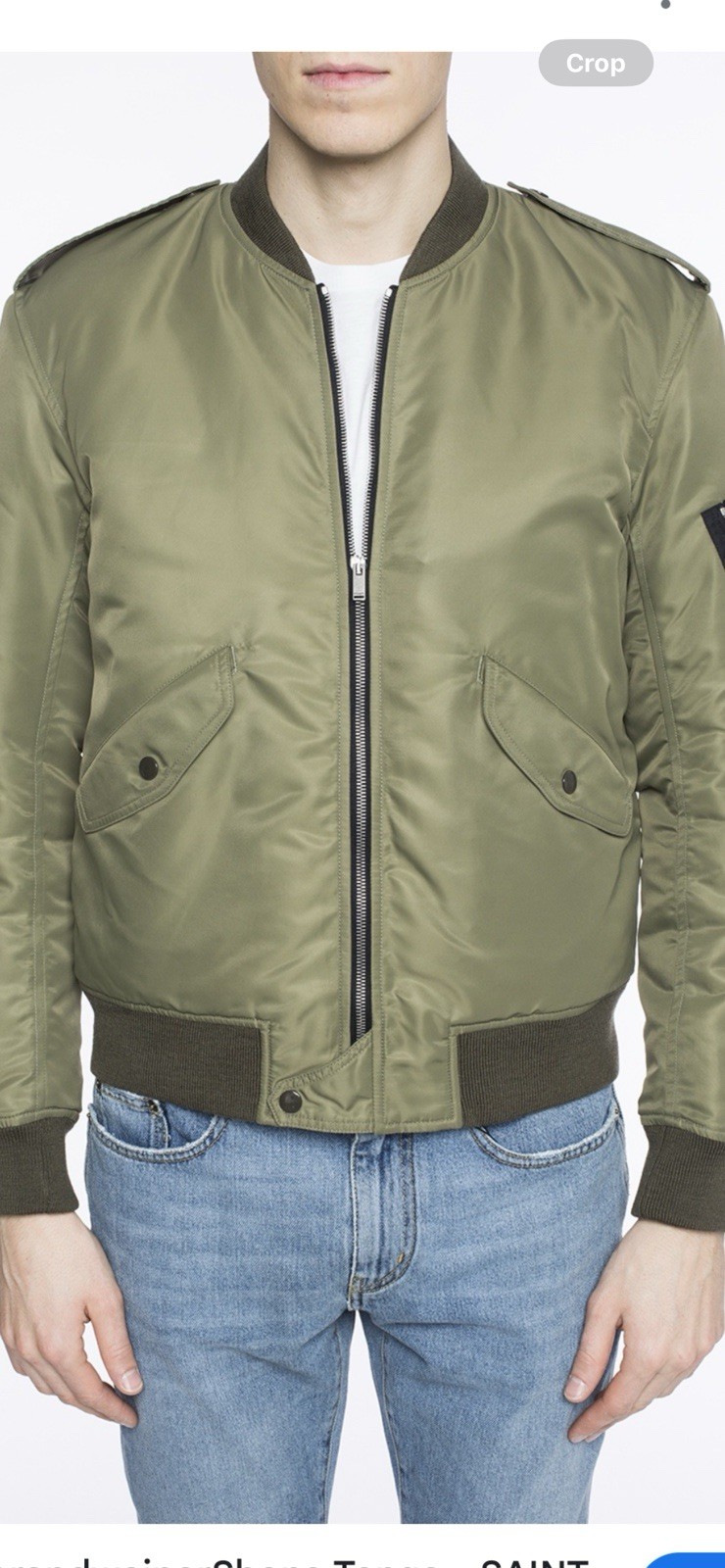 Giacca paracolpi uomo Saint Laurent. 54 L. $1980