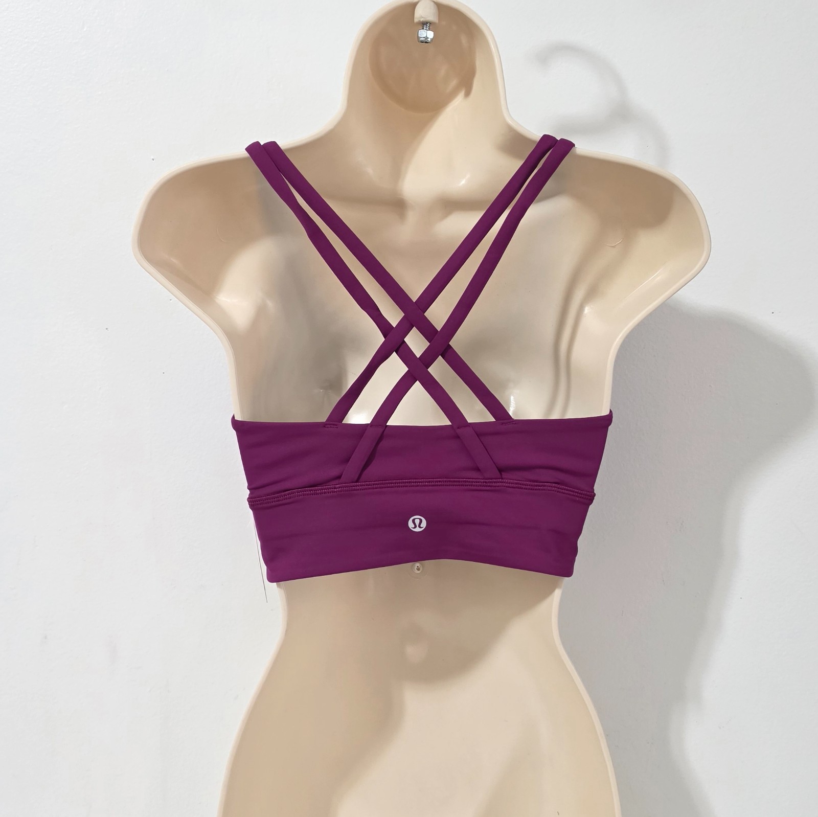 Lululemon Energy Longline Bra Medium Support -Chilled Grape - Size 6 - LW2EB8S image 4