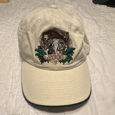 Gorra de recuerdo blanca bordada Disney Animal Kingdom 2000