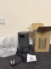 Electric Heater, Portable Ceramic Fan Heater with Thermostat, Silent, 8H Timer, 