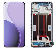 Original Display Full LCD Screen Touch Digitizer Frame For Oppo Reno14 F CPH2743