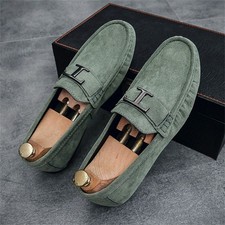 Herren Loafer Halbschuhe Sneakers Freizeit Mokassins Slipper Slip on Schuhe DE