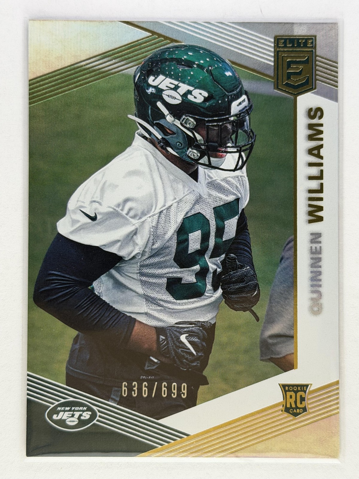 Quinnen Williams Panini Donruss Elite #118 Base