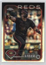 2024 Topps Chrome Logofractor Edition Spencer Steer #104 uk2
