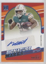 2021 Panini Donruss Signature Marks Matt Breida #SM39 Auto 1d0h