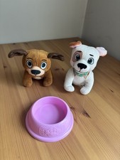 Doc McStuffins Puppy Dog Pet Plush Lot Food Bowl Findo  Oliver