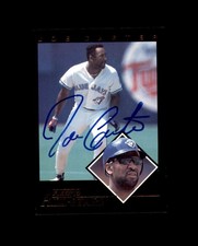 Joe Carter Hand Signed 1992 Fleer All Star Toronto Blue Jays Autograph