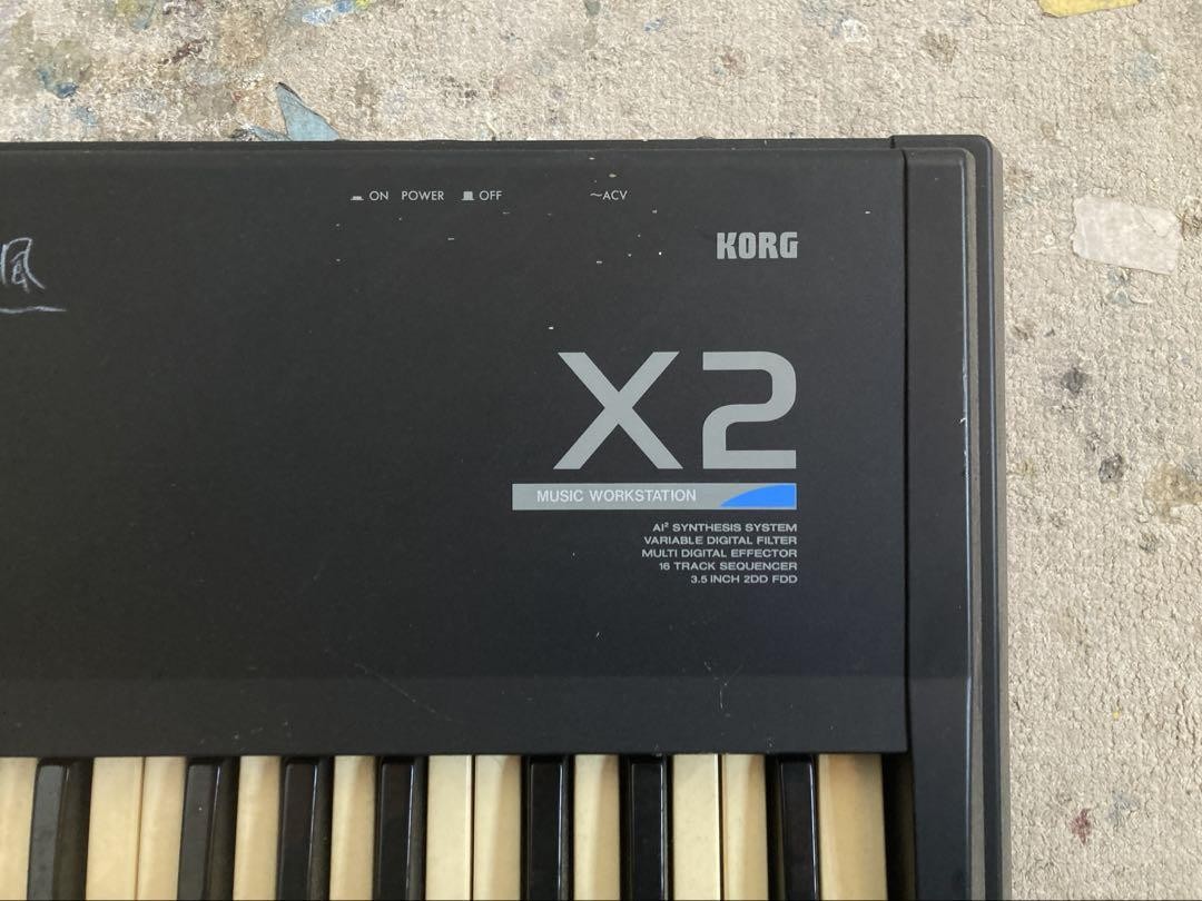 KORG 76鍵キーボードX2 Korg X2 Synthesizer keyboard free ship from japan fast ship