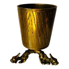 Gothic dragon Bronze Heavy Pedestal Urn vase Royal Russia  Figural Griffin feet