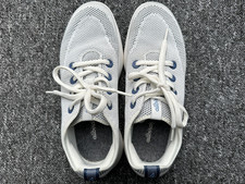 AllBirds Women's Trainers - Tree Runner Go - in Blizzard/Hanami Night  - UK 7.5