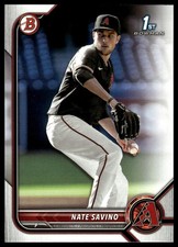 2022 Bowman Draft #BD-163 Nate Savino