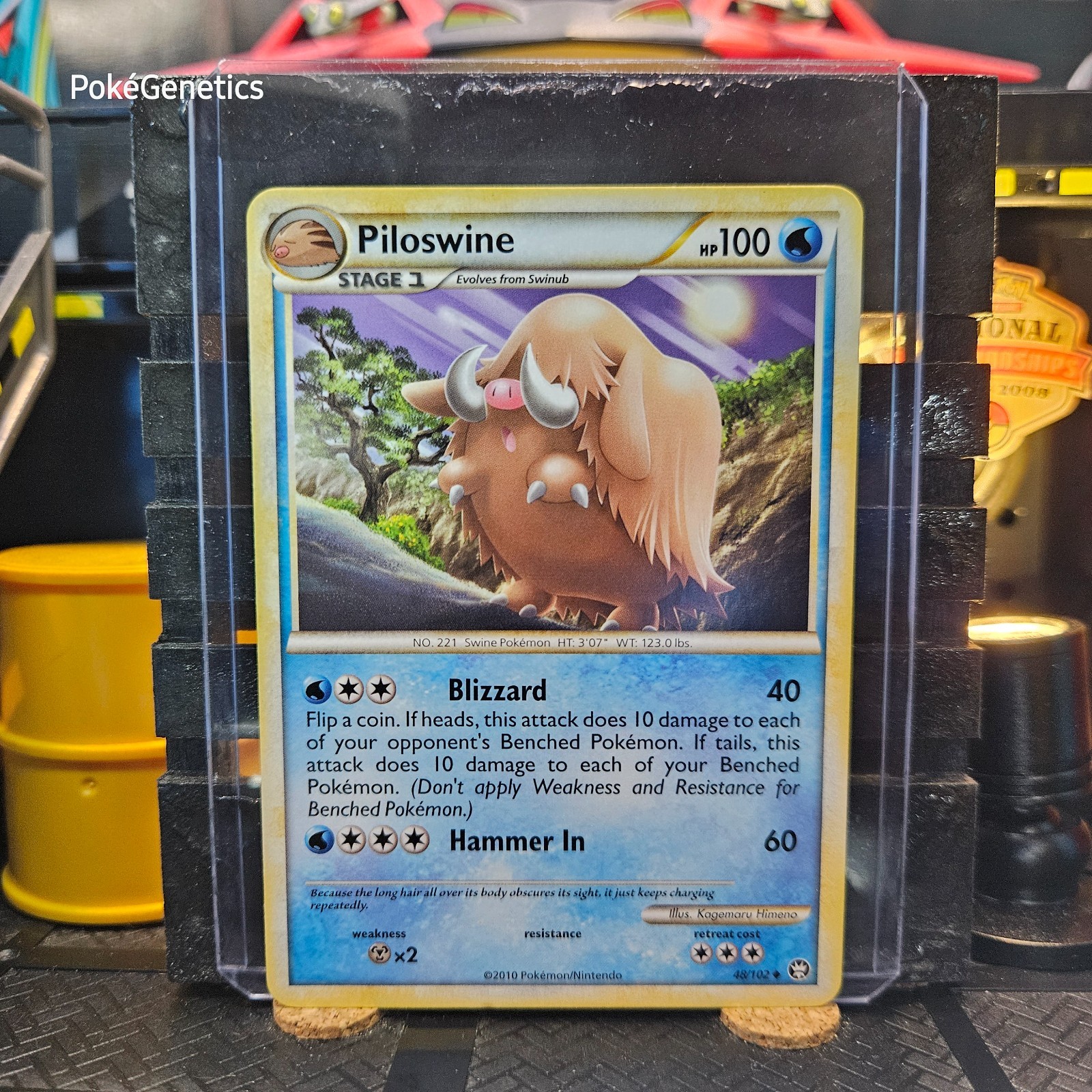 Piloswine Triumphant Pokémon TCG 48/102 HeartGold & SoulSilver Uncommon