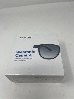 New Sealed POGOCAM Wearable Magnetic Eye Glasses Camera By PogoTec