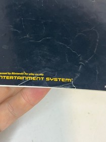 Godzilla: Monster of Monsters! w/ instruction manual Authentic Nintendo NES