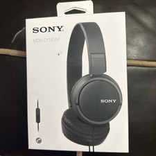 Sony Headphones MDR-ZX110 Comfortable Over Ear Stereo Folding NIB 27242867086