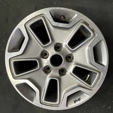 Jeep Machined Grey Wrangler Original Wheel 17x7.5 13-18 Factory Alloy Oem 9318c