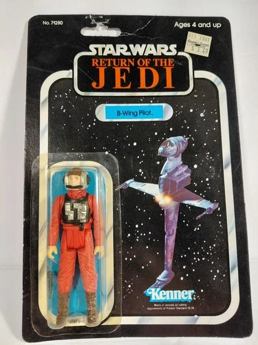 New ListingStar Wars Return Of The Jedi, B Wing Pilot Figure, Kenner 1983
