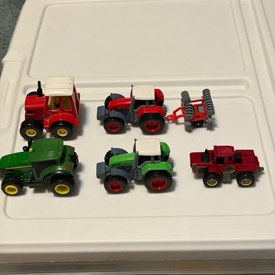 Tomy Mattel Farm Tractor Toy Set Metal & Plastic VTY 003