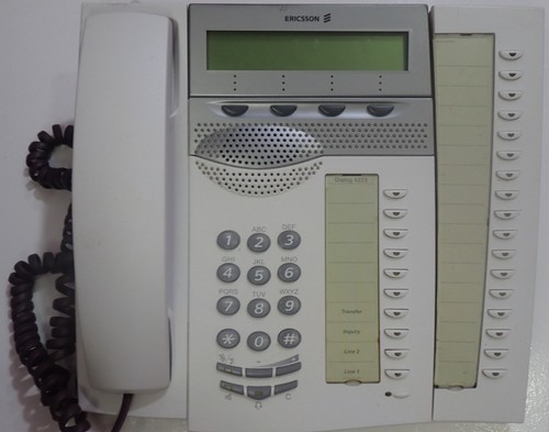 Ericsson 4223 Dialogo Grigio Chiaro Scrivania Digitale e Modulo Aggiuntivo DBY 419
