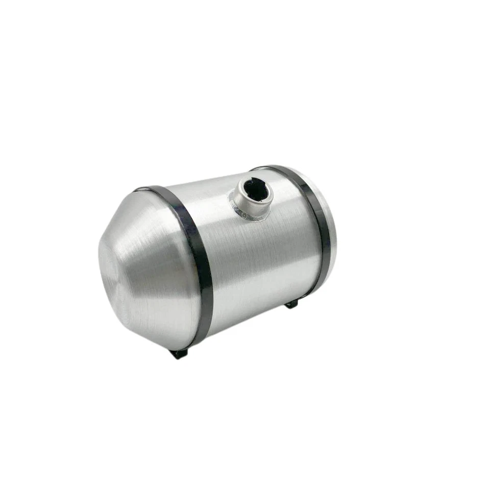 JSD 10" x16" 5 Gallons Spun Aluminum Gas Tank / Fuel Tank for Trike Tractor 1... - Image 3 of 4