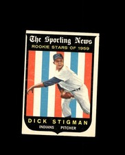 1959 Topps 142 Dick Stigman RS RC VG-EX #D1,520739