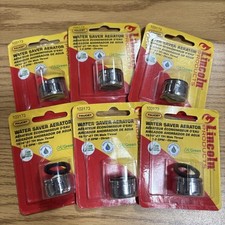 Lincoln Products 103173 Faucet Water Saver Aerator 6 Pack - Chrome