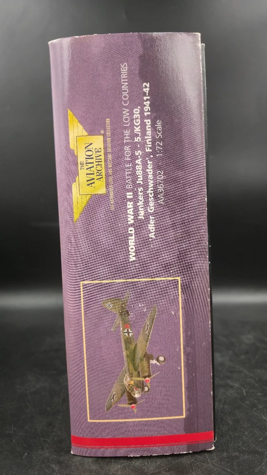 Corgi 1:72 Junkers Ju88A-5-5./KG30 Adler Geschwader Finland 1941-42 AA36702 - Image 4 of 4